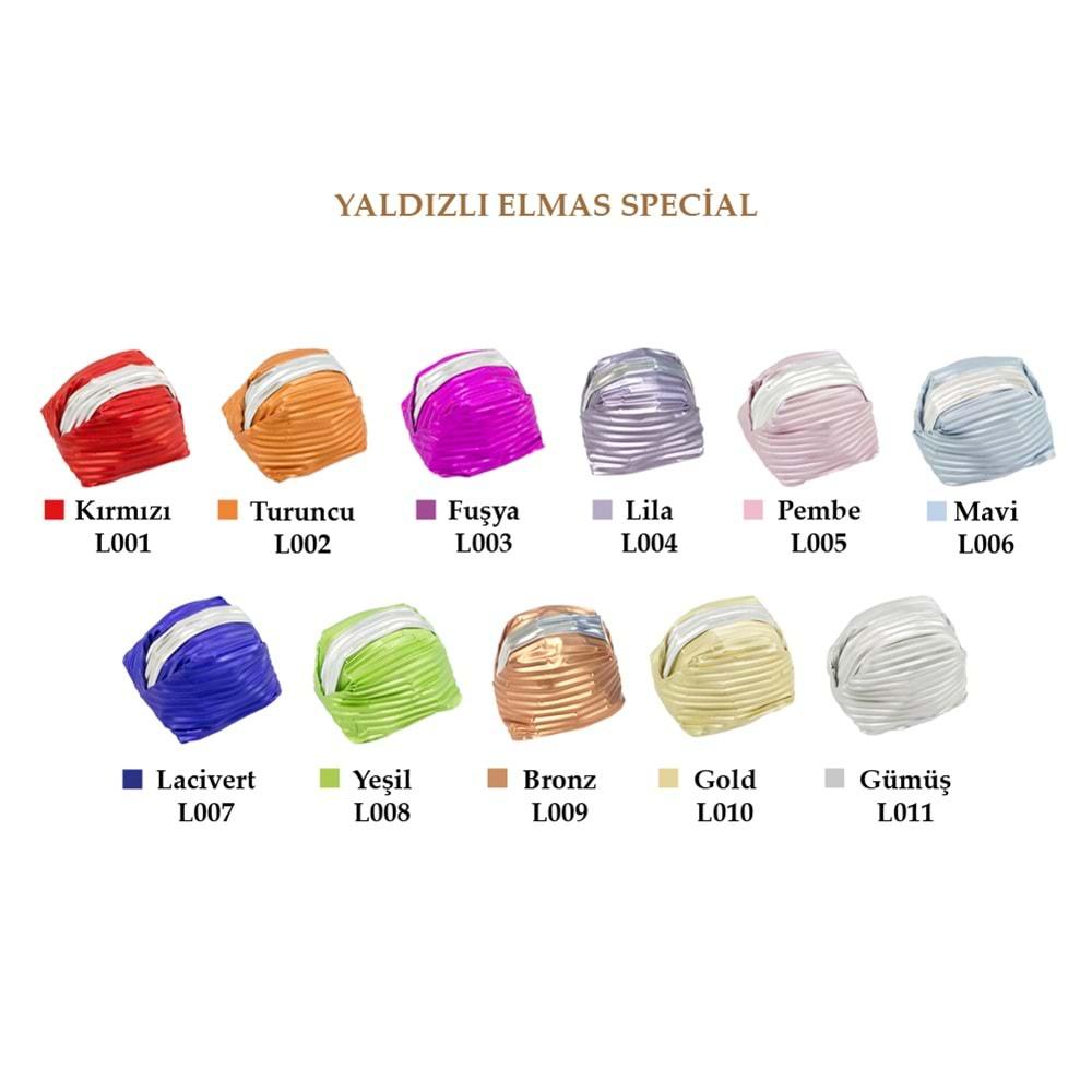 BOLÇİ ÇİKOLATA (L006) YALDIZLI ELMAS MAVİ 2,4 KG