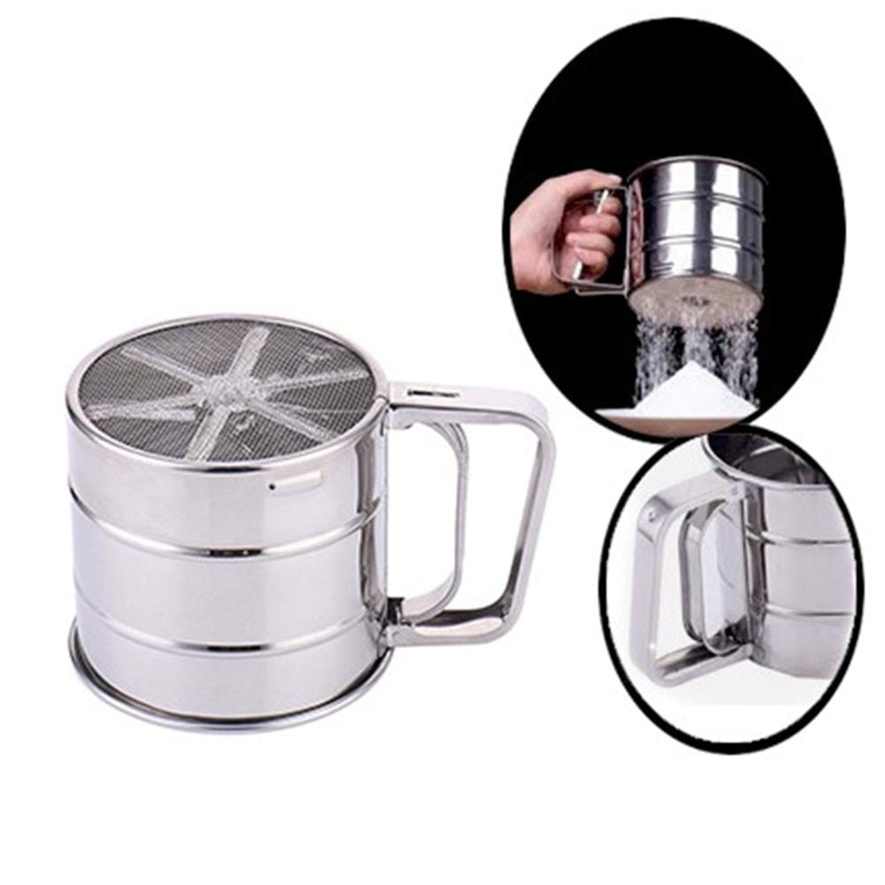 ÇELİK KAKAO PUDRA ELEĞİ - ÇAP:12 CM