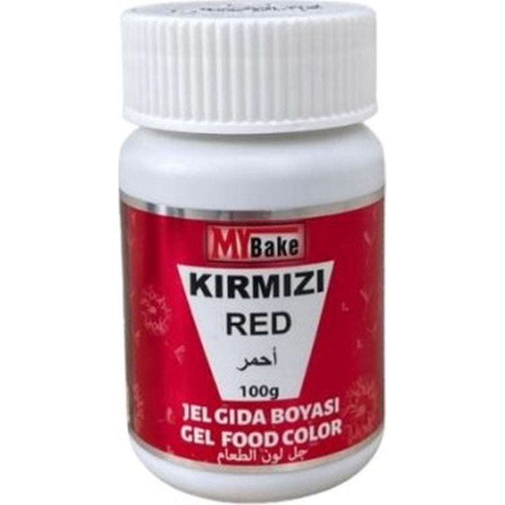 MY BAKE JEL BOYA KIRMIZI 100 GR