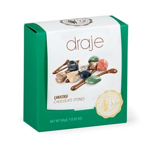 BOLÇİ ÇİKOLATA (DK138) ÇAKIL TAŞI DRAJE 80 GR