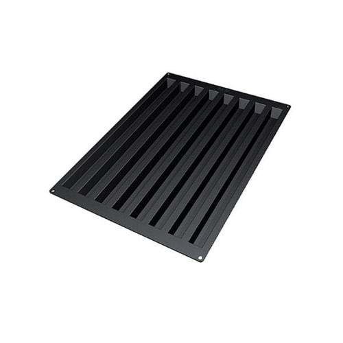 40.417.20.0000 SİLİKOMART SQ017 8 SMALL RECTANGULAR LOG BLACK 40X60 CM SİLİKON KALIP