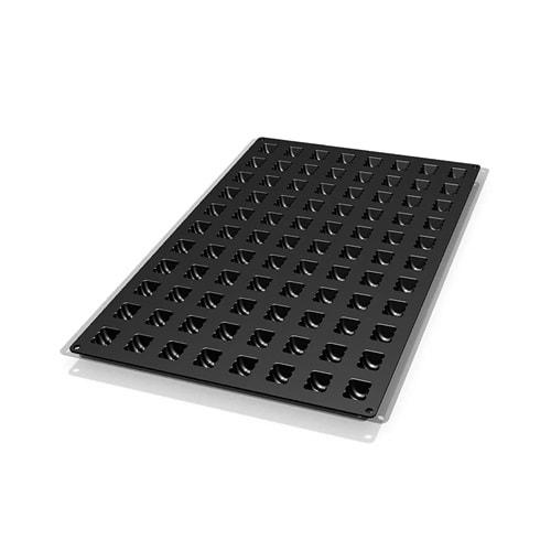 40.448.20.0000 SİLİKOMART SQ048 BLACK MINI TWIST 40X60 CM SİLİKON KALIP