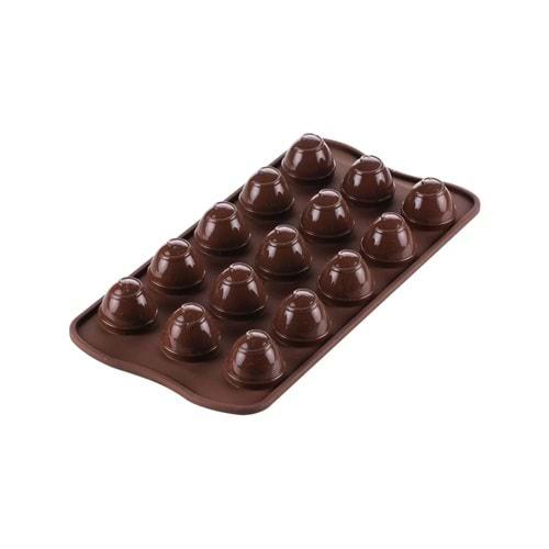 22.152.77.0165 SİLİKOMART SCG52 3D CHOCO SPIRAL SİLİKON KALIP