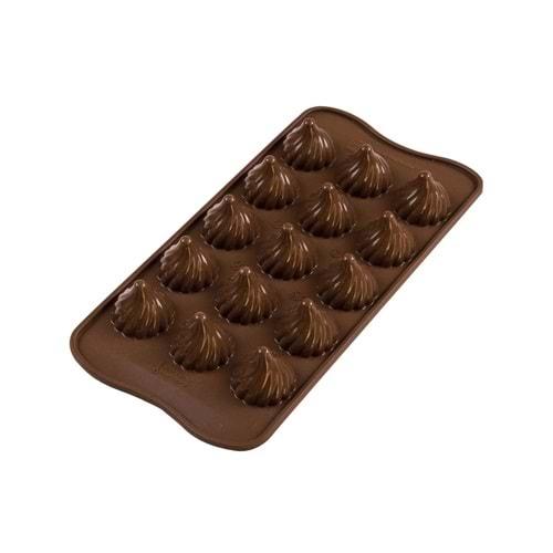 22.147.77.0065 SİLİKOMART SCG47 3D CHOCO FLAME SİLİKON KALIP
