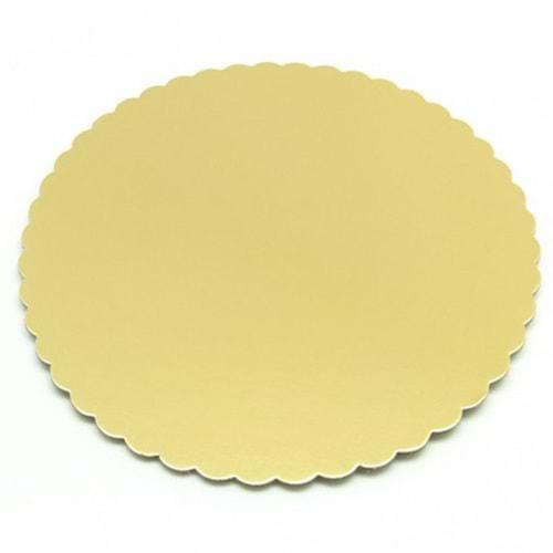 20 CM GOLD PASTA ALTLIĞI KALIN ( 50 ADET )