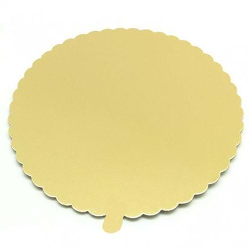 18 CM GOLD PASTA ALTLIĞI KALIN ( 50 ADET )