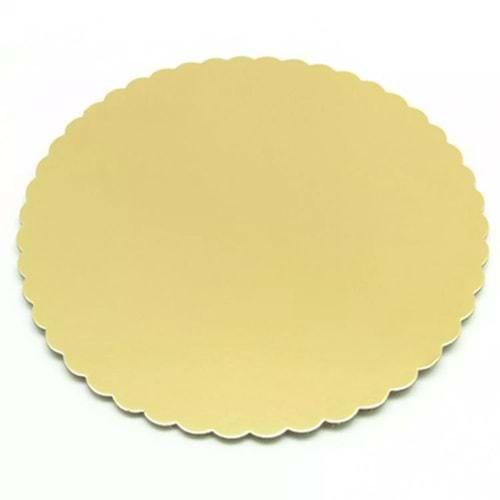 28 CM GOLD PASTA ALTLIĞI KALIN (50 ADET )