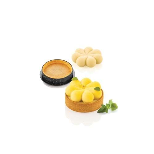 25.396.87.0065 SİLİKOMART KIT TARTE RING BLOSSOM SİLİKON KALIP