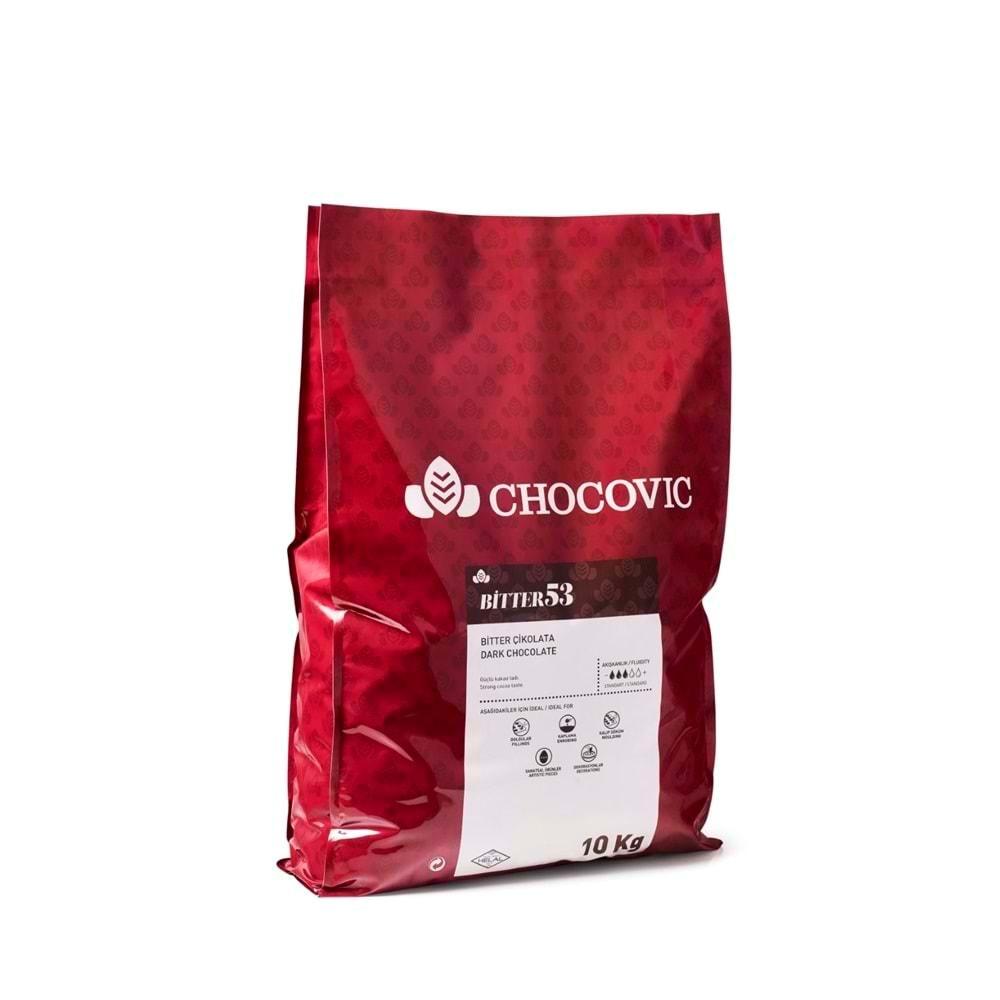 CALLEBAUT ÇİKOLATA CHOCOVIC BİTTER %53 (10 KG) /CHD-CHVICTR53-55B