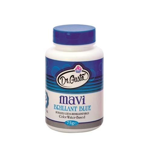 DR.GUSTO SU BAZLI TOZ BOYA MAVİ 75 GR