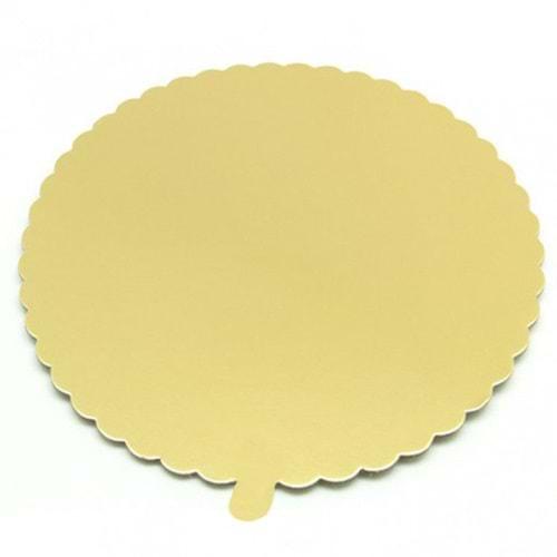 20 CM GOLD PASTA ALTLIĞI İNCE ( 50 ADET )